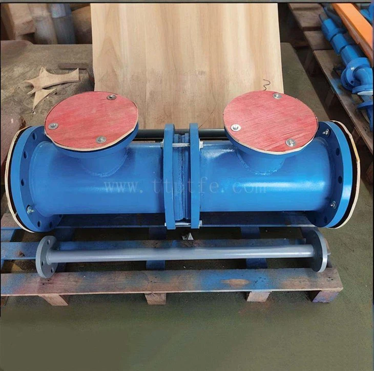 Kerek PTFE bélésű cső